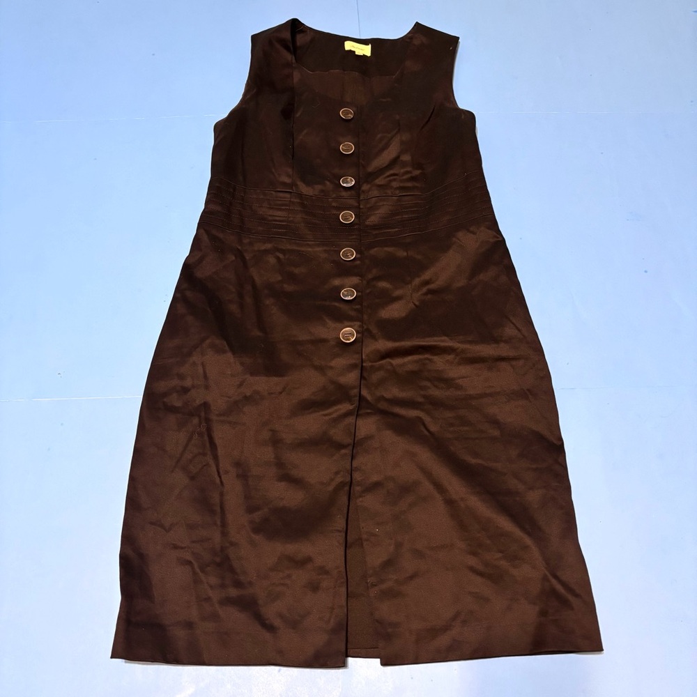 The Limited Black Sleeveless Button-Down Dress - Picture 3 of 12